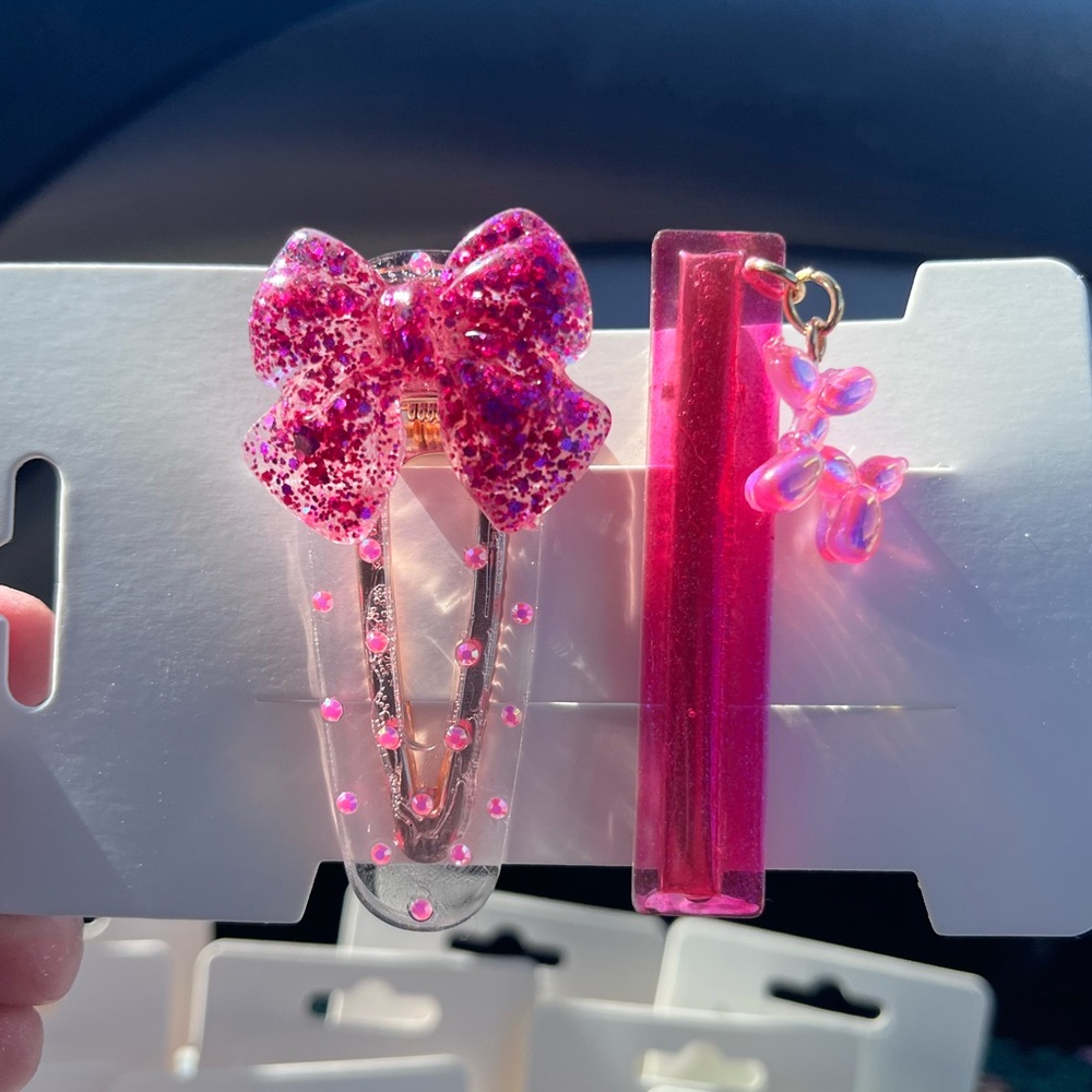 Pink Clip Set